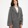 Cappotto Ovetto Mohair Grigio 1 Cappotto Ovetto Mohair Grigio -Couture per Lei kaos cappotto ovetto mohair grigio2