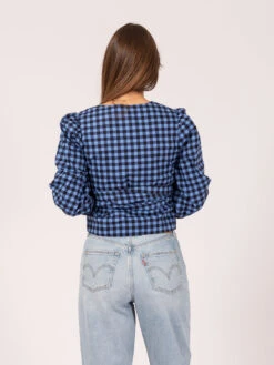 Maison Scotch Camicetta A Portafoglio A Quadretti Con Ricamo 7 Maison Scotch Camicetta A Portafoglio A Quadretti Con Ricamo -Couture per Lei maison scotch camicetta a portafoglio a quadretti con ricamo3