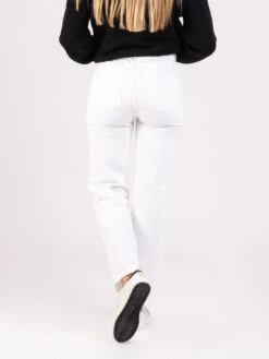 Maison Scotch Jeans High Rise Denim Bianco -Couture per Lei maison scotch jeans high rise denim bianco3