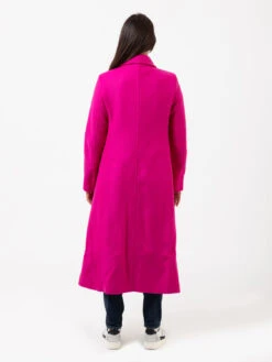 Cappotto Diagonal Wool Rosa Indiano -Couture per Lei maliparmi cappotto diagonal wool rosa indiano3