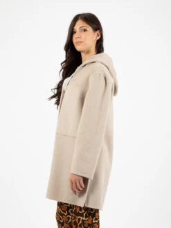 Cappotto Double Wool Bianco / Beige -Couture per Lei maliparmi cappotto double wool bianco5