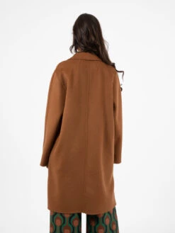 Cappotto Double Wool Marrone -Couture per Lei maliparmi cappotto double wool marrone3