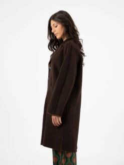 Cappotto Double Wool Marrone -Couture per Lei maliparmi cappotto double wool marrone5