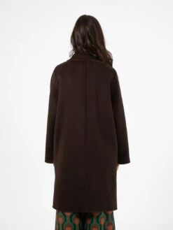 Cappotto Double Wool Marrone -Couture per Lei maliparmi cappotto double wool marrone6