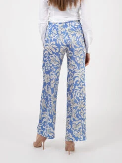Pantaloni Aestas Stupore Light Blue / Natural -Couture per Lei maliparmi pantaloni aestas stupore light blue natural3