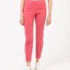 Pantaloni Popeline Stretch Fragola -Couture per Lei maliparmi pantaloni popeline stretch fragola1