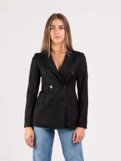Blazer Doppiopetto Nero