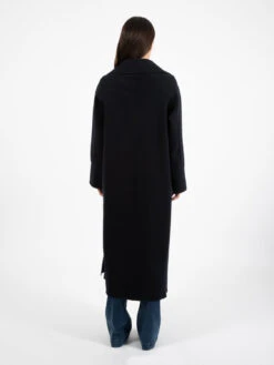 Cappotto Lungo Over Blu Scuro -Couture per Lei merci cappotto lungo over blu scuro3
