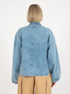 Giacca Lou Denim Chiaro -Couture per Lei merci giacca lou denim chiaro3