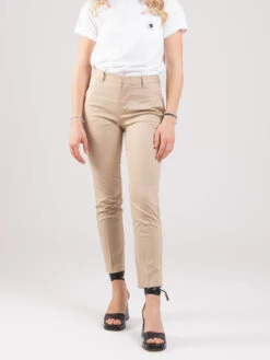 Pantaloni A Sigaretta Rafia