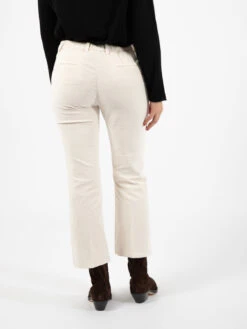 Pantalone In Velluto Panna -Couture per Lei myths pantalone in velluto panna3