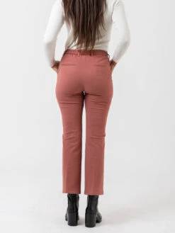 Pantaloni Contemporary Slim Rosa Antico -Couture per Lei myths pantaloni contemporary slim rosa antico3