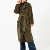 Maxi Trench Velluto Kalamata -Couture per Lei noumeno concept maxi trench velluto kalamata1