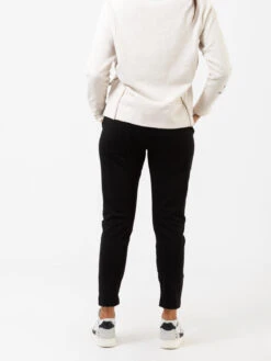 Pantaloni In Felpa Neri -Couture per Lei noumeno concept pantaloni in felpa neri3