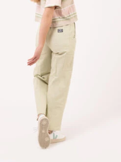 OBEY Pantaloni Brighton Carpenter Cucumber -Couture per Lei obey pantaloni brighton carpenter cucumber4