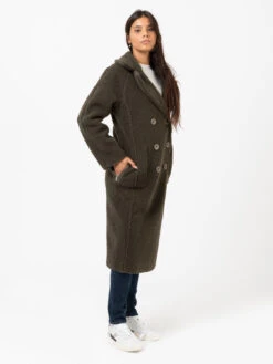 Cappotto Lungo Double-face Militare