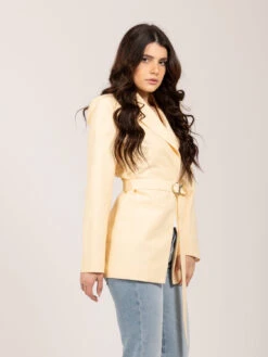 Prima pagina -Couture per Lei patrizia blazer corset skin con cintura2