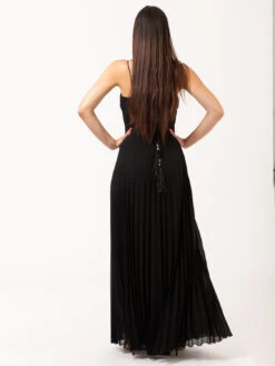 Patrizia Pepe Abito Bustier Plissettato Nero -Couture per Lei patrizia pepe abito bustier plissettato nero3