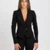 Patrizia Pepe Blazer Corto Slim Nero -Couture per Lei patrizia pepe blazer corto slim nero1