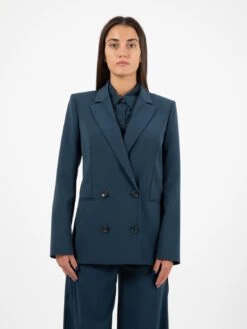 Patrizia Pepe Blazer Doppiopetto Petrol Blue