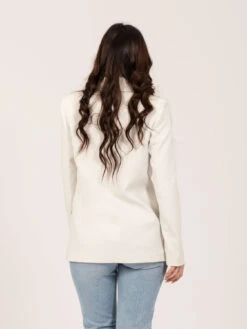 Patrizia Pepe Blazer Essential Doppiopetto Ash Grey 7 Patrizia Pepe Blazer Essential Doppiopetto Ash Grey -Couture per Lei patrizia pepe blazer essential doppiopetto ash grey3