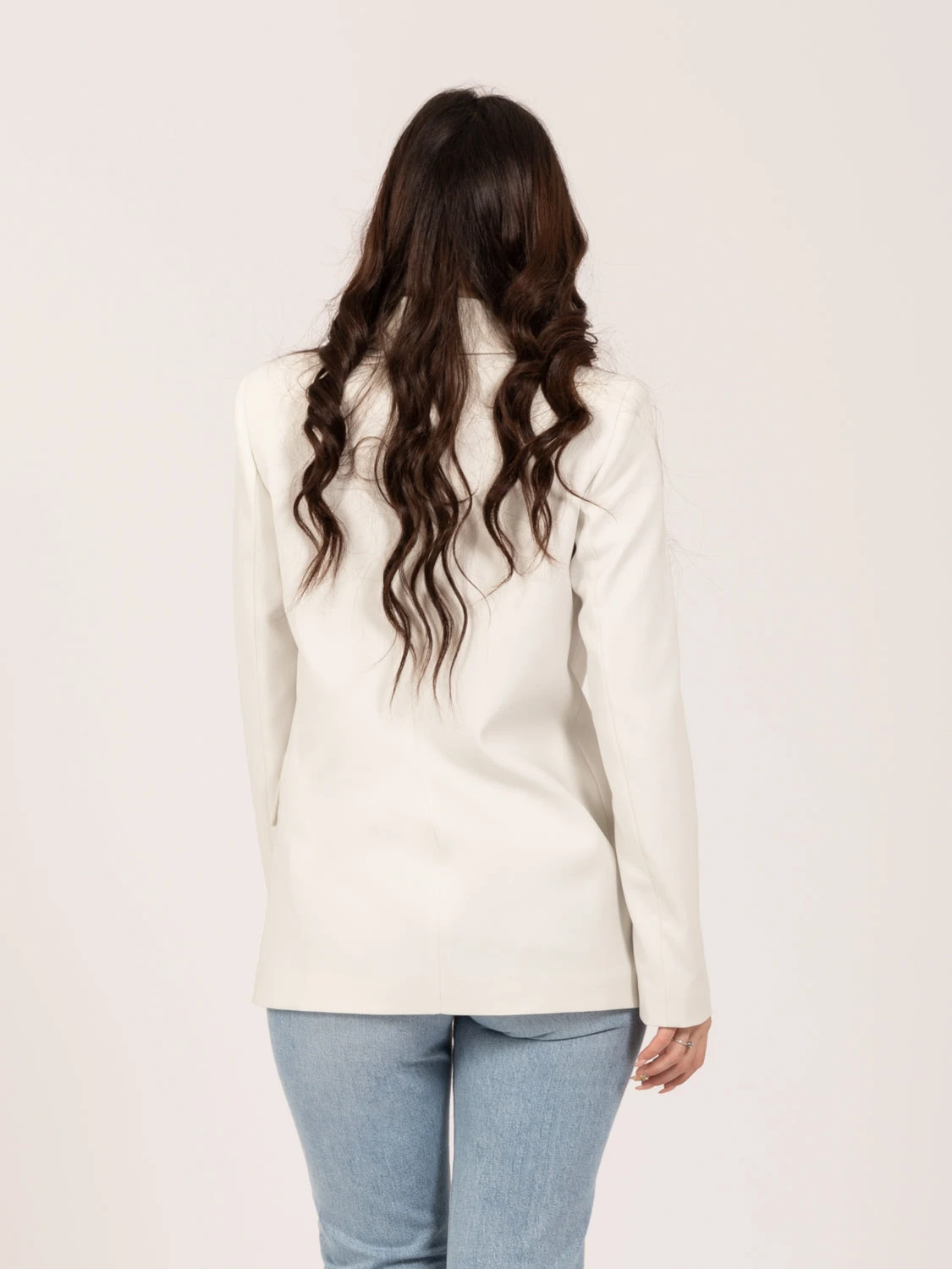 Patrizia Pepe Blazer Essential Doppiopetto Ash Grey 5 Patrizia Pepe Blazer Essential Doppiopetto Ash Grey - Image 3