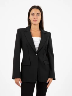 Patrizia Pepe Blazer Essential Monopetto Nero