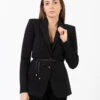 Patrizia Pepe Blazer Maschile Monopetto Nero -Couture per Lei patrizia pepe blazer maschile monopetto nero1