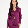 Patrizia Pepe Camicia Fluida In Raso Futuristic Purple -Couture per Lei patrizia pepe camicia fluida in raso futuristic purple1