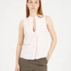 Patrizia Pepe Camicia Senza Maniche Pinkish Nude 1 Patrizia Pepe Camicia Senza Maniche Pinkish Nude -Couture per Lei patrizia pepe camicia senza maniche pinkish nude1