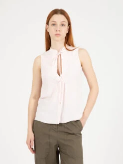 Patrizia Pepe Camicia Senza Maniche Pinkish Nude