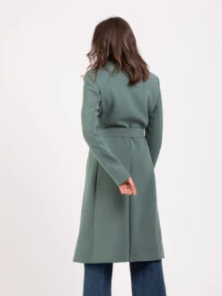 Patrizia Pepe Cappotto Essential Screen Gray Con Cintura -Couture per Lei patrizia pepe cappotto essential screen gray con cintura3