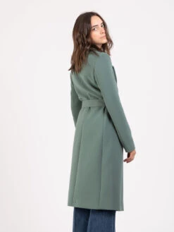 Patrizia Pepe Cappotto Essential Screen Gray Con Cintura -Couture per Lei patrizia pepe cappotto essential screen gray con cintura4