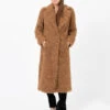 Patrizia Pepe Cappotto Fluffy Chipmunk Brown -Couture per Lei patrizia pepe cappotto fluffy chipmunk brown1
