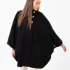 Patrizia Pepe Mantella In Panno Nera -Couture per Lei patrizia pepe mantella in panno nera1
