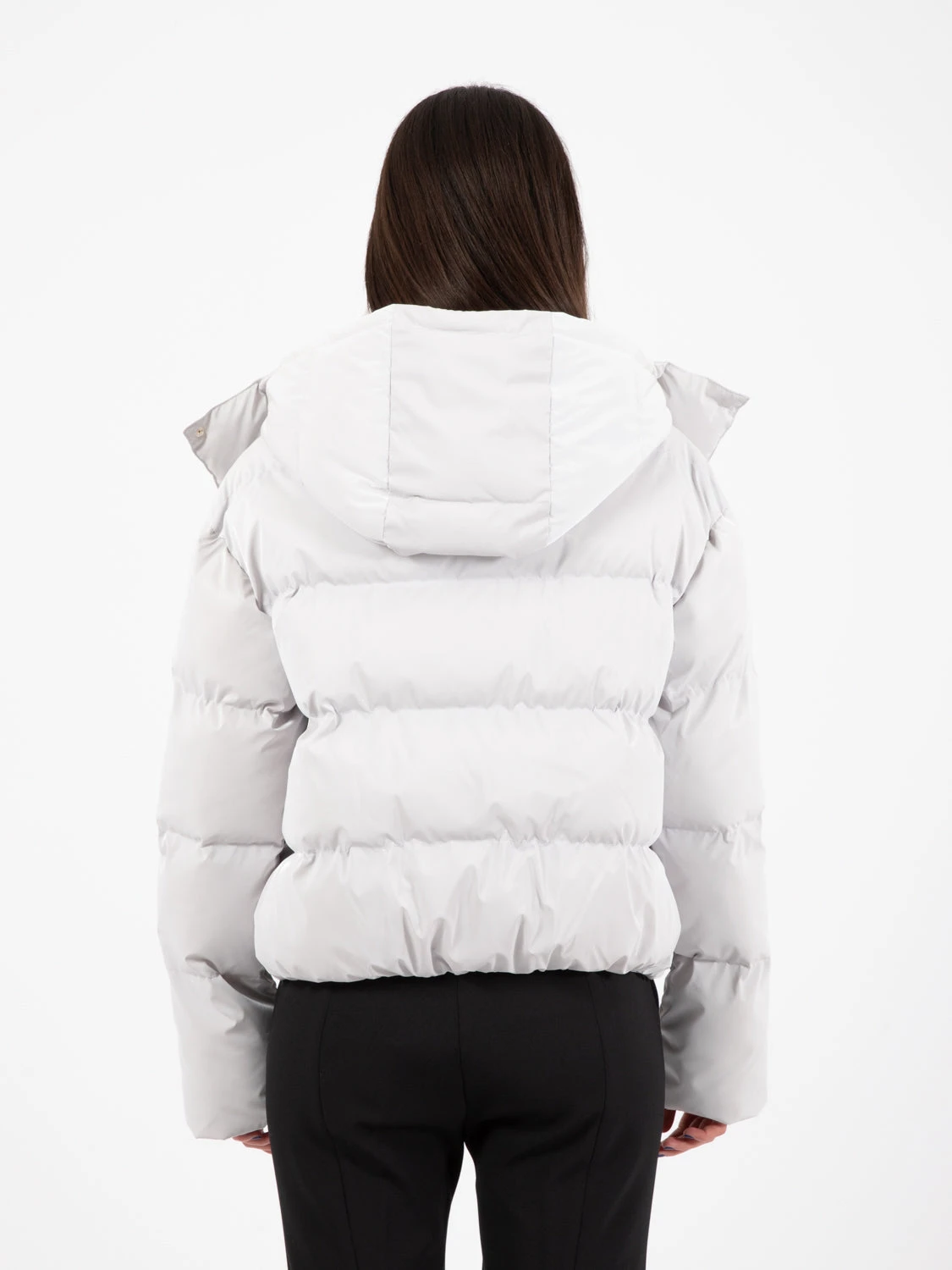 Patrizia Pepe Piumino Effetto Vinile Eldorado White 5 Patrizia Pepe Piumino Effetto Vinile Eldorado White - Image 3