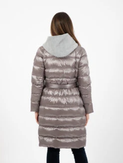 People Of Shibuya Piumino Lungo Con Cintura Perla -Couture per Lei people of shibuya piumino lungo con cintura perla3