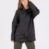 Rains Giacca Impermeabile Nera -Couture per Lei rains giacca impermeabile nera1