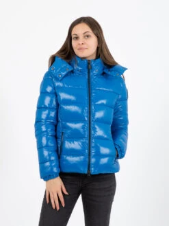 SAVE THE DUCK Cosmary Hooded Luck 17 Jacket Blue Berry