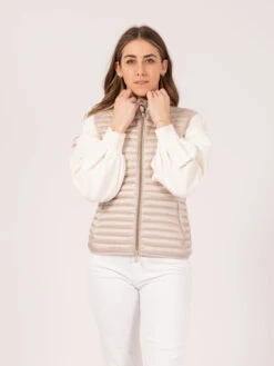 SAVE THE DUCK Gilet Iris14 Arabella Sand Beige