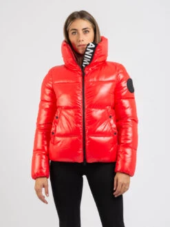 SAVE THE DUCK Giubbetto Luck 13 Isla Rosso