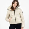SAVE THE DUCK Giubbotto Isla Jacket Luck 17 Rainy Beige -Couture per Lei save the duck giubbotto isla jacket luck 17 rainy beige1