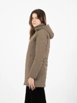 SAVE THE DUCK Giubbotto Matt17 Rachel Mud Grey -Couture per Lei save the duck giubbotto matt17 rachel mud grey2