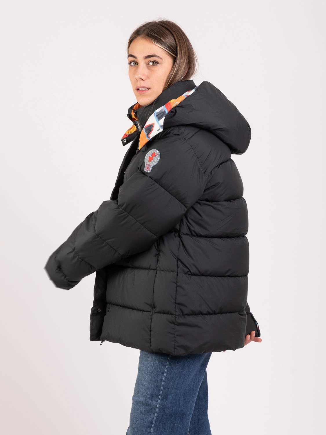 SAVE THE DUCK Giubbotto Recy13 Maeva Nero 4 SAVE THE DUCK Giubbotto Recy13 Maeva Nero - Image 2