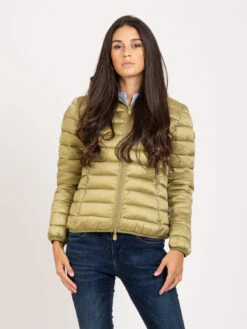 SAVE THE DUCK Piumino Alexis Iris13 Willow Green