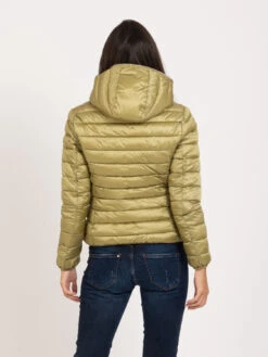 SAVE THE DUCK Piumino Alexis Iris13 Willow Green -Couture per Lei save the duck piumino alexis iris13 willow green3