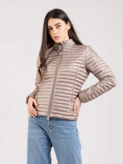 SAVE THE DUCK Piumino Andreina Iris 12 Pearl Gray