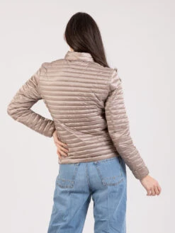 SAVE THE DUCK Piumino Andreina Iris 12 Pearl Gray -Couture per Lei save the duck piumino andreina iris 12 pearl gray3