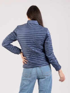 SAVE THE DUCK Piumino Andreina Iris 12 Space Blu -Couture per Lei save the duck piumino andreina iris 12 space blu3