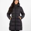 SAVE THE DUCK Piumino Mega 17 Taylor Hooded Coat Black